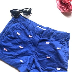 vineyard vines girls embroidered whale shorts